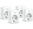 Умная мини wi-fi розетка TP-Link Tapo P100(4-pack) 1