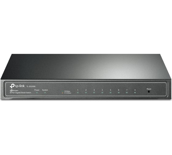 8-портовый гигабитный smart коммутатор TP-Link TL-SG2008 1