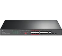 Неуправляемый коммутатор на 16 портов TP-Link TL-SL1218MP