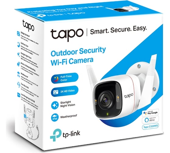 Уличная wi-fi камера TP-Link Tapo C320WS