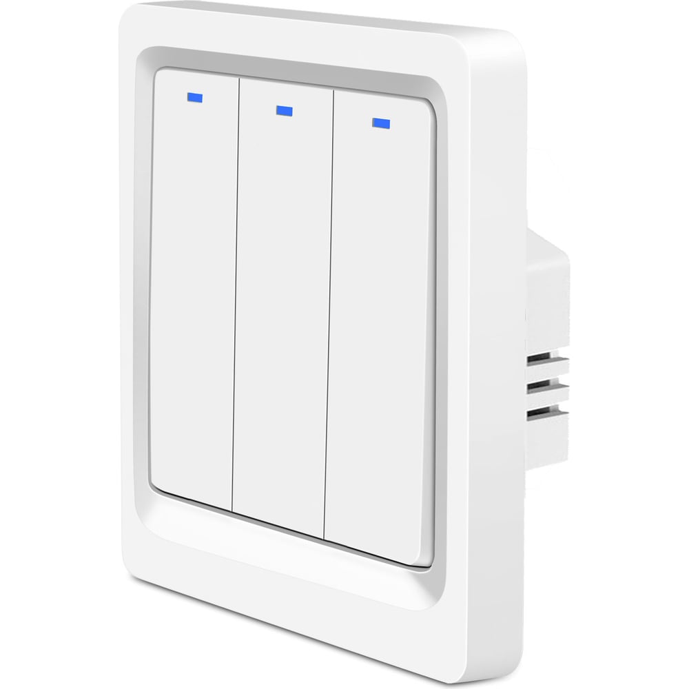 Умный трехкнопочный выключатель Zigbee Roximo SZBTN01-3 - выгодная цена ...