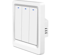 Умный трехкнопочный выключатель Zigbee Roximo SZBTN01-3