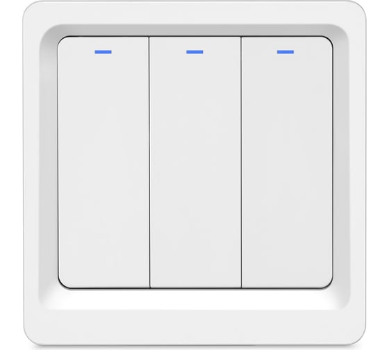 Умный трехкнопочный выключатель Zigbee Roximo SZBTN01-3