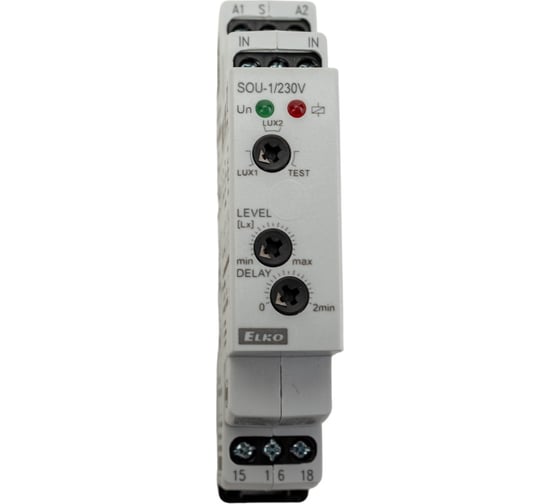 Сумеречный выключатель (фотореле) с сенсором ELKO EP SOU-1/230V + senzor SKS-100 АС230V 00000000227