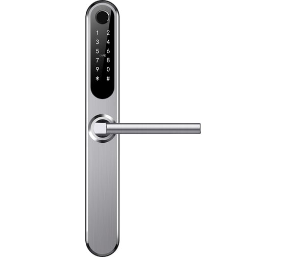Умный дверной электронный замок LOCKTOK с отпечатком пальца LT-KB001серебро3585