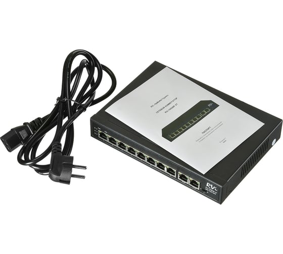 8 канальный коммутатор RVI -1NS08F-2T 2.31.0003
