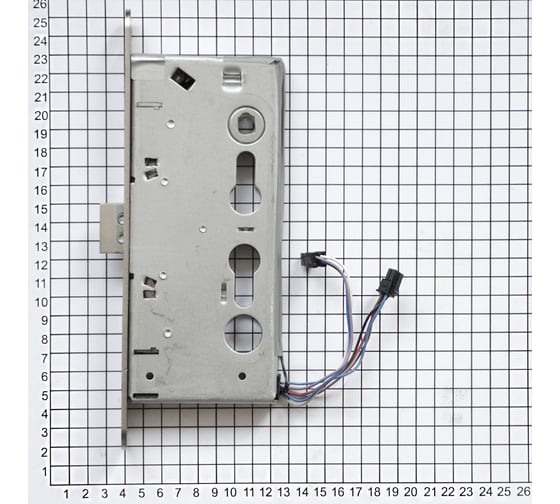 Корпус огнестойкого соленоидного замка Doorlock DL 1901EM/WA/65mm/NO/R правый, без функции антипаник, нормально открытый, 12V-24V AC/DC, PZ72, ZN front 24x235 75471