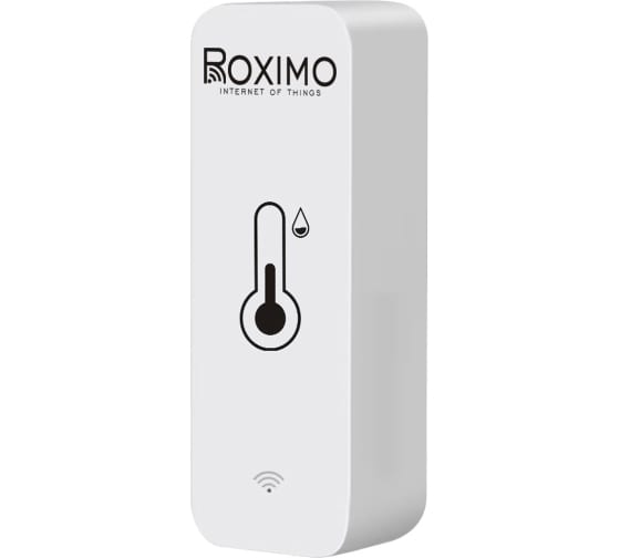 Умный Wi-Fi датчик температуры и влажности Roximo SWTH01 1