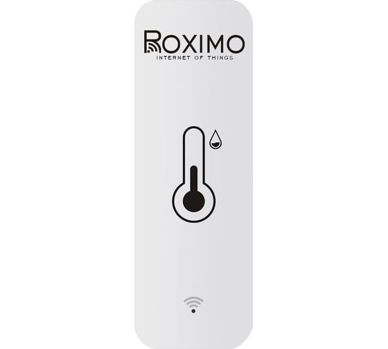 Умный Wi-Fi датчик температуры и влажности Roximo SWTH01