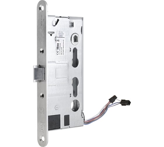 Корпус огнестойкого соленоидного замка Doorlock DL 1901EM/65mm/NC/L/SS левый, антипаник, нормально закрытый 75464 1