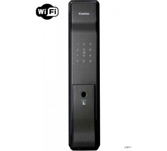 Электронный дверной замок KAADAS k9w black с отпечатком пальца УТ-00000259