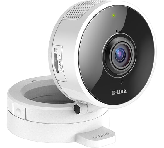 беспроводная облачная сетевая hd-камера d-link 1 мп, день/ночь, с ик-подсветкой до 5 метров и слотом для карты microsd DCS-8100LH