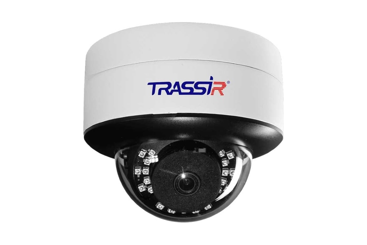 IP камера TRASSIR TR-D3121IR2 v6 B 2.8 УТ-00044982 - выгодная цена, отзывы,  характеристики, фото - купить в Москве и РФ