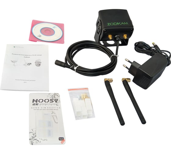 Уличная 4G/3G камера видеонаблюдения ZDK Zodikam 2052 v2 4G/3G, звук, 2МП, 1080P 7533