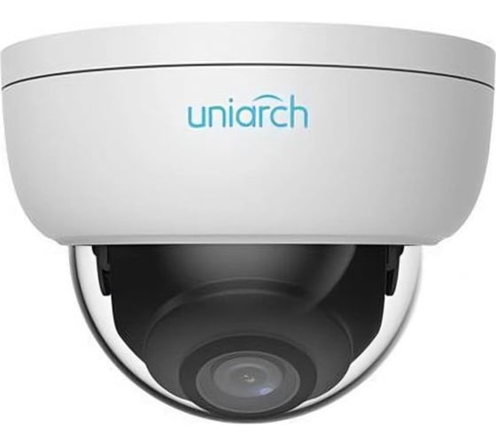 Уличная купольная антивандальная Ip-камера UNV uniarch 2мп с фиксированным объективом 2.8 мм, ик подсветка до 30 м., матрица 1/2.8" cmos IPC-D122-PF28