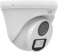 Аналоговая уличная купольная камера UNV uniarch 2мп (ahd/cvi/tvi/cvbs) с фиксированным объективом 2.8 мм, ик подсветка до 20 м., матрица 1/3" cmos UAC-T112-F28