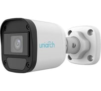 Аналоговая уличная цилиндрическая камера UNV uniarch 2мп (ahd/cvi/tvi/cvbs) с фиксированным объективом 2.8 мм, ик подсветка до 20 м., матрица 1/3" cmos UAC-B112-F28