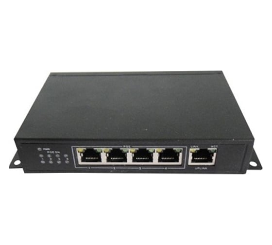 5-ти портовый свитч, 4 порта PoE IVUE PS104/ IVUE-PS5-4 1