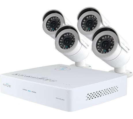 Система видеонаблюдения Mini 960Н PRO 4+4 800ТВЛ IVUE 6004K-CK20-1099ICR-1Tb
