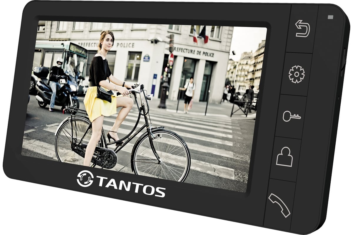 Монитор видеодомофона Tantos Amelie - SD, Black 00-00096752 - выгодная ...