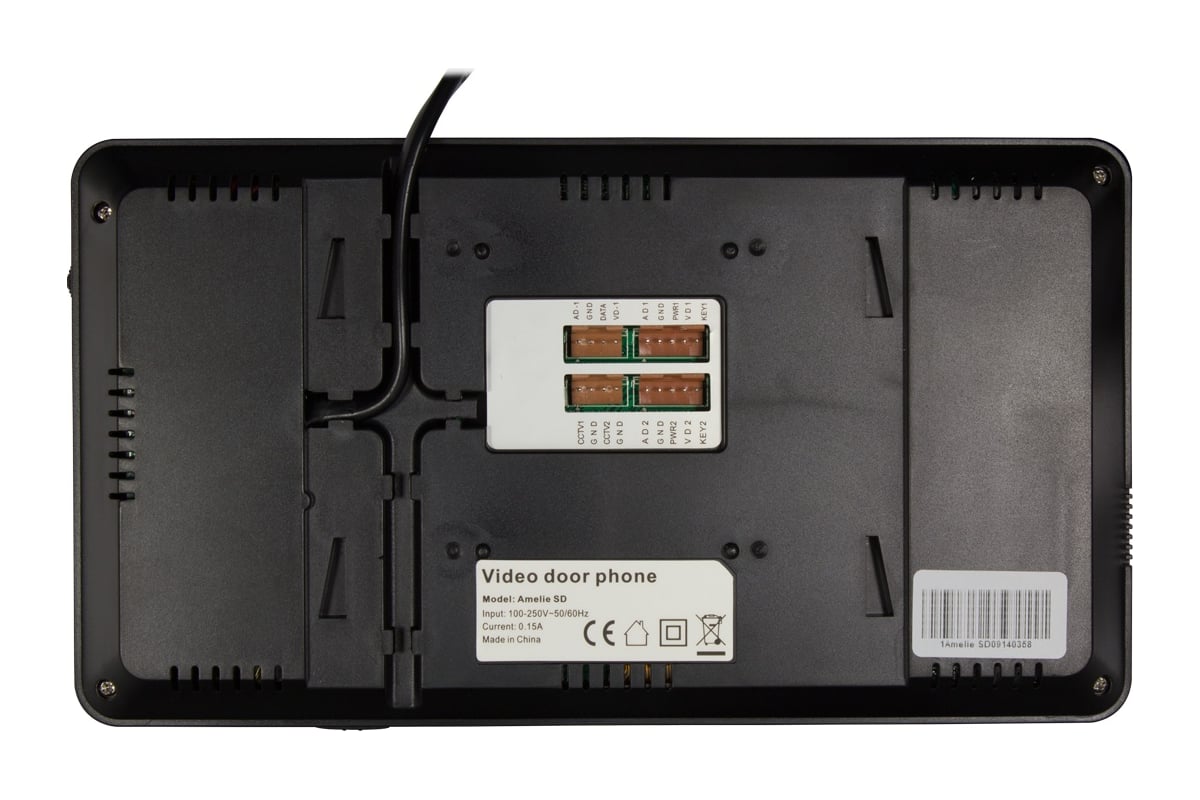 Монитор видеодомофона Tantos Amelie - SD, Black 00-00096752 - выгодная ...