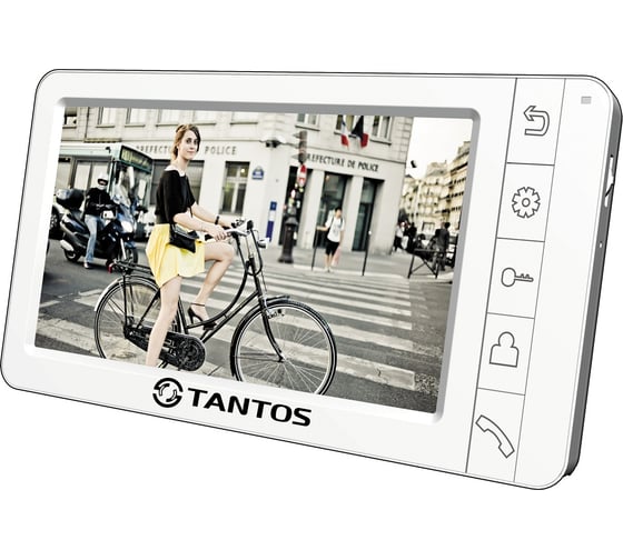 Монитор видеодомофона Tantos Amelie - SD, White 00-00096751