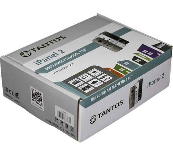 Вызывная панель видеодомофона Tantos iPanel 2 (Metal) 110 град. 00-00016186