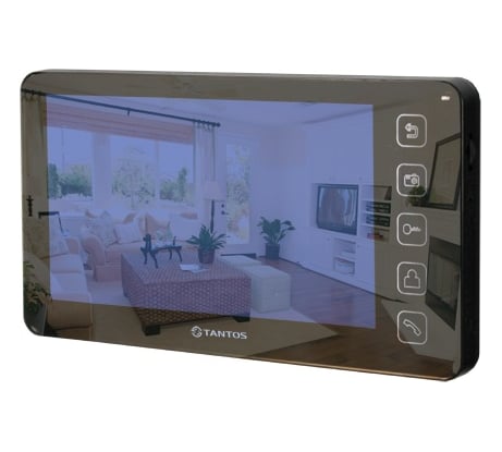 Монитор домофона Tantos Prime SD Mirror Black 00-00016178