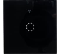 1-кнопочный выключатель SIBLING Powerlite-WS1B (черный) без 0 00-00013149