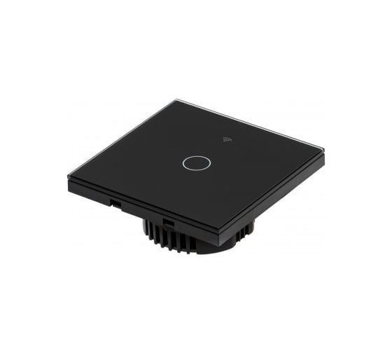 1-кнопочный выключатель SIBLING Powerlite-WS1B (черный) без 0 00-00013149