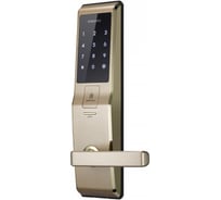 Врезной биометрический дверной замок Samsung золото SHS-H705 FBG/EN