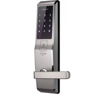 Врезной биометрический дверной замок Samsung хром SHS-H705 FBR/EN