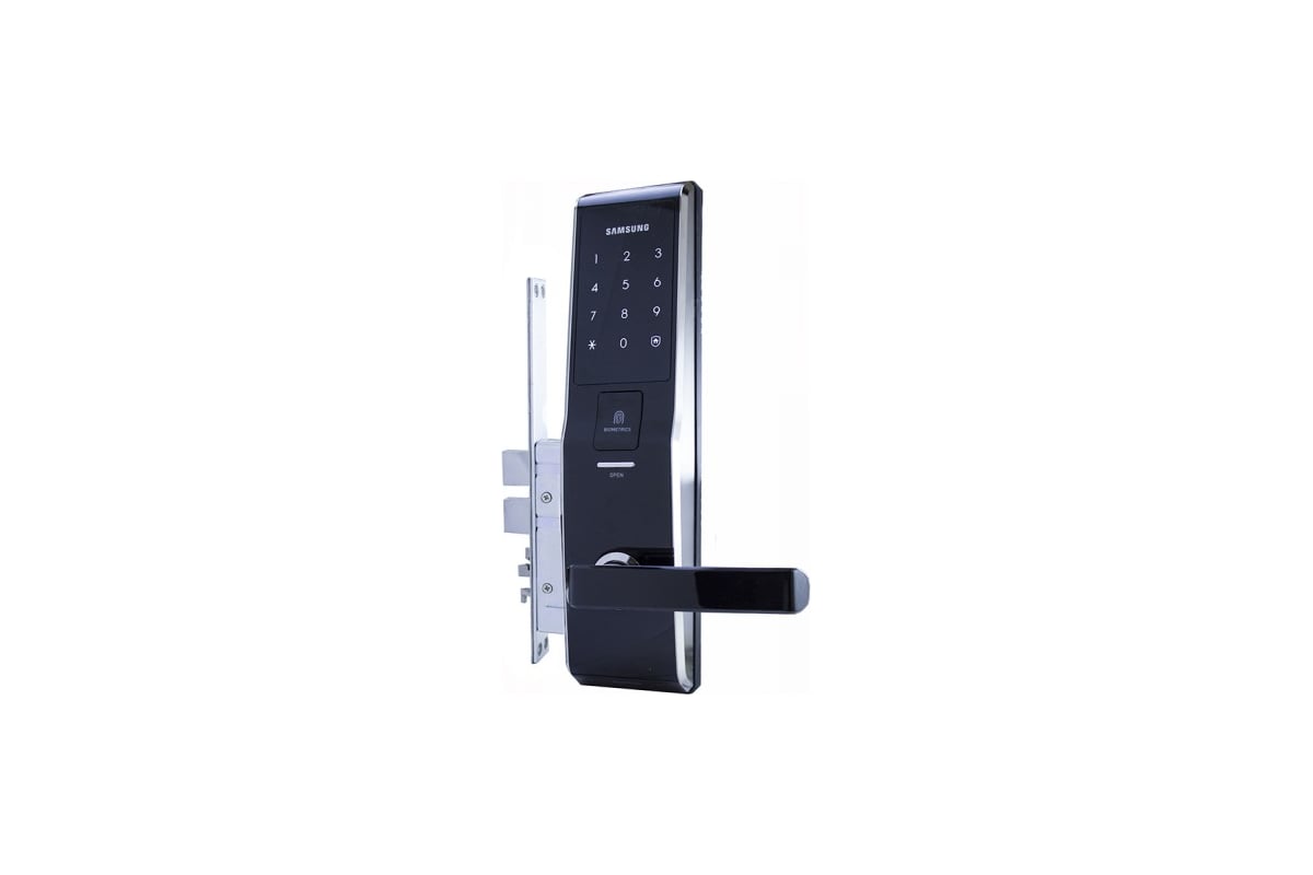  биометрический дверной замок Samsung черный SHS-H705 FBК/EN .