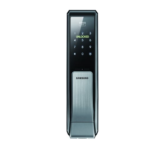 Врезной дверной замок Samsung push-pull SHS-P717 XBK/EN