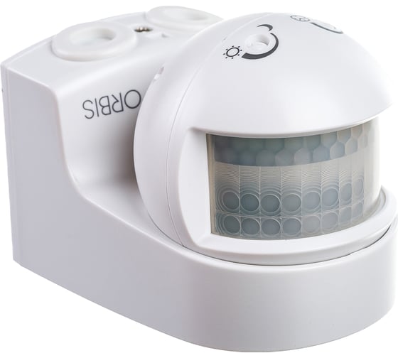 Датчик движения Orbis 200 градусов ISIMAT+ IP55 белый OB134112