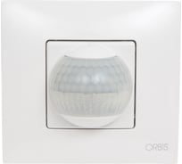 Датчик движения Orbis 200 градусов ORBIMAT IP20 в бокс белый OB132612