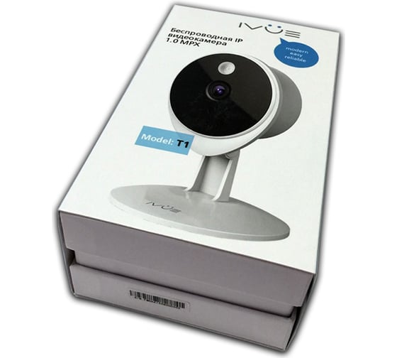 Внутренняя видеокамера IVUE Wi-Fi, IP 1.0 MPX, Micro SD T1