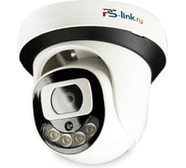 Купольная камера видеонаблюдения PS-link AHD 2мп AHD302C для помещения Fullcolor 4287