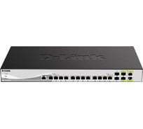Proj настраиваемый коммутатор d-link smartpro уровня 2+ 12 портами 10gbase-t 2 портами 10gbase-x sfp+ 2 комбо-портами 10gbase-t/sfp+ DXS-1210-16TC/A3A