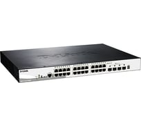 Proj настраиваемый l2+ стекируемый коммутатор d-link с 24 портами 10/100/1000base-t и 4 портами 10gbase-x sfp+ 24 порта poe DGS-1510-28XMP/A1A