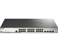 Proj управляемый l2 коммутатор d-link с 24 портами 10/100/1000base-t и 4 портами 1000base-x sfp DGS-1210-28MP/ME/B2A