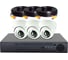 Комплект видеонаблюдения PS-link ahd 2мп kit-a203hd 3 камеры для помещения 3956 6