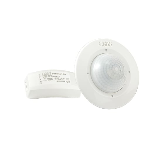 Датчик присутствия 360 град, IP20, потолочный, белый Orbis DICROMAT-2 + CR OB134612 1