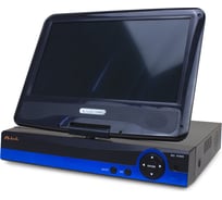 Гибридный видеорегистратор PS-link a9108hn на 8 каналов c монитором 1150
