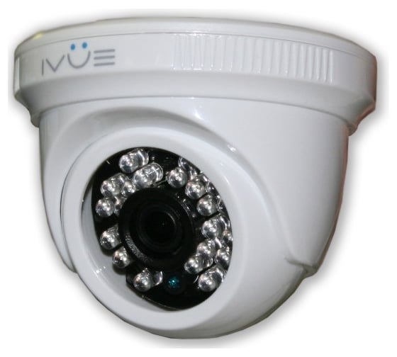 Внутренняя миниатюрная купольная AHD камера 2.0Mpx IVUE iVue-HDC-ID20F36-20 1