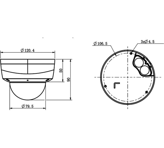 Уличная купольная IP-камера Tiandy TC-C32KN I3/E/Y/2.8mm/V4.1 2.0Мп 00-00014553