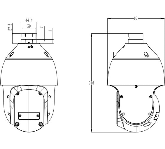 Уличная поворотная Tiandy PTZ-камера TC-H324S 23X/I/E/C/V3.0 2Мп 00-00016666