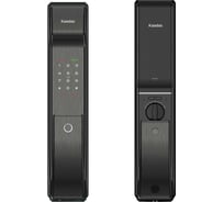 Электронный дверной KAADAS Wi-Fi - замок с кодами доступа K9-5W с монтажным комплектом (90-120мм) черный УТ-00004475