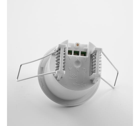 Датчик движения и освещенности 500W 6 м 360 белый Feron SEN50 22066
