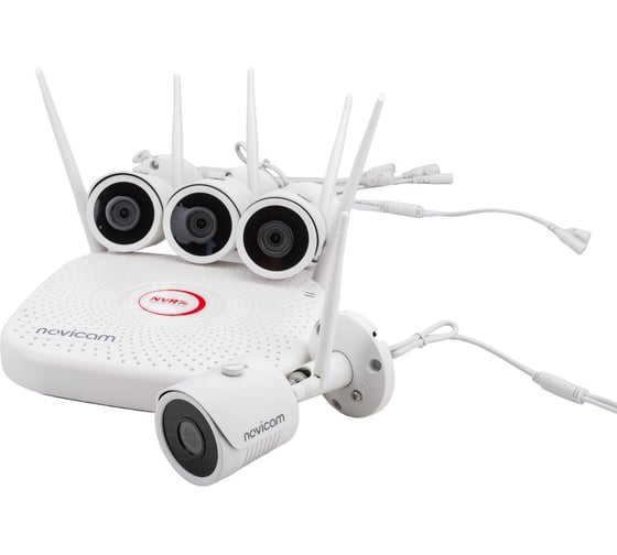 Комплект видеонаблюдения для улицы Novicam Wifi kit 1204 ver. 4490